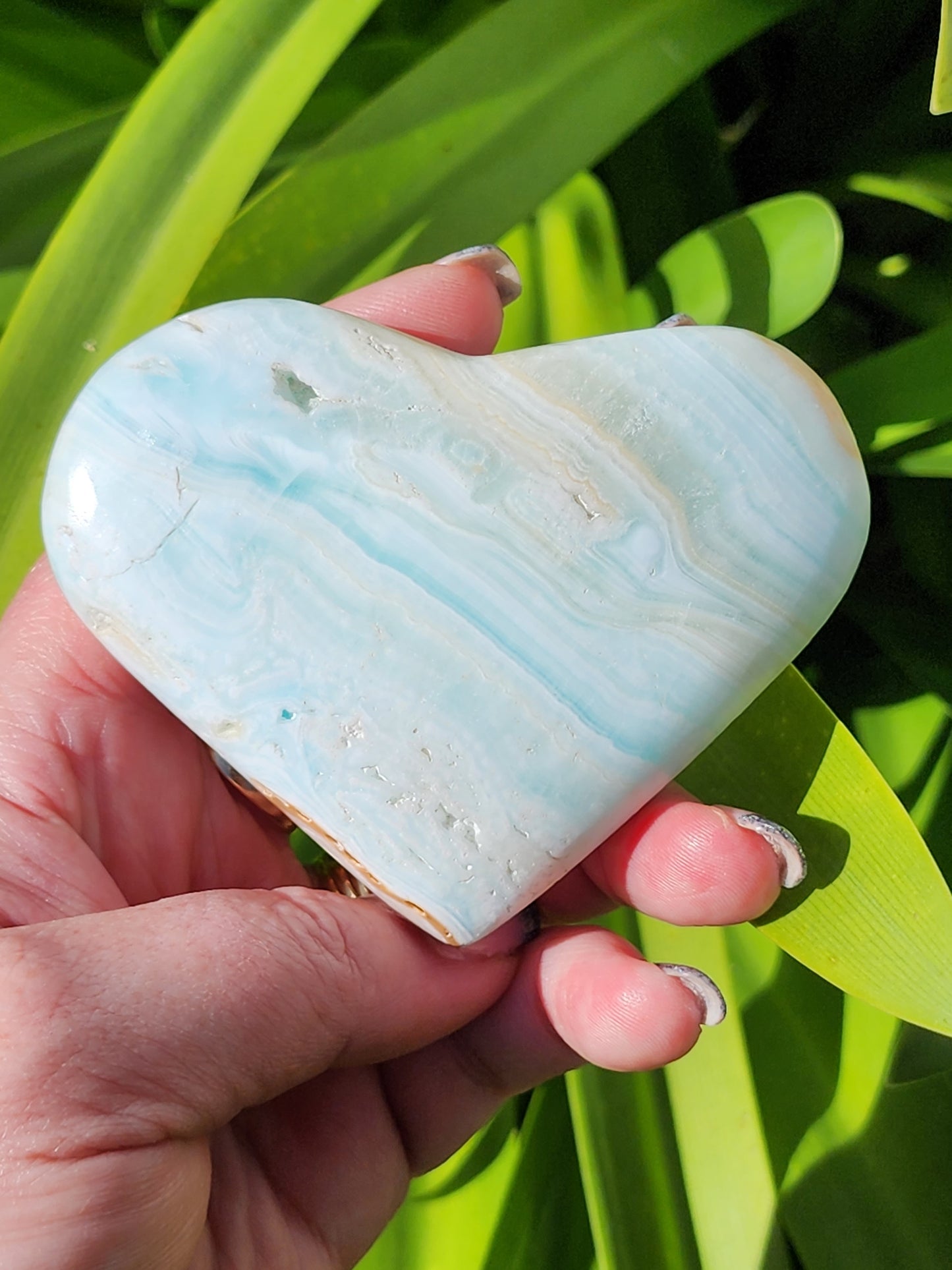 Caribbean Calcite Heart A