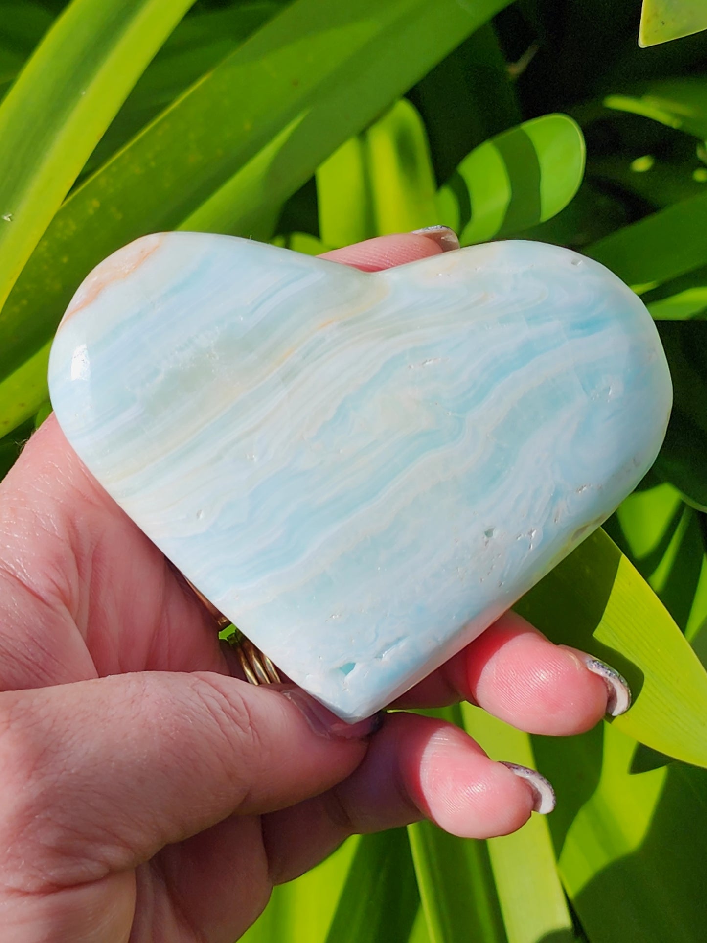 Caribbean Calcite Heart A