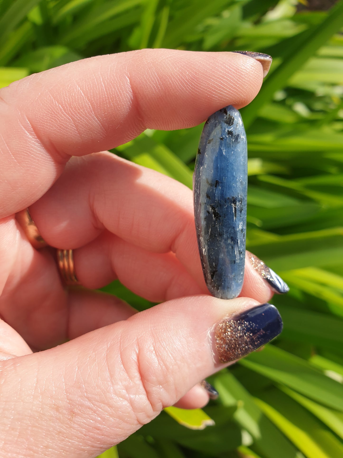 Blue Kyanite Polished Long Piece