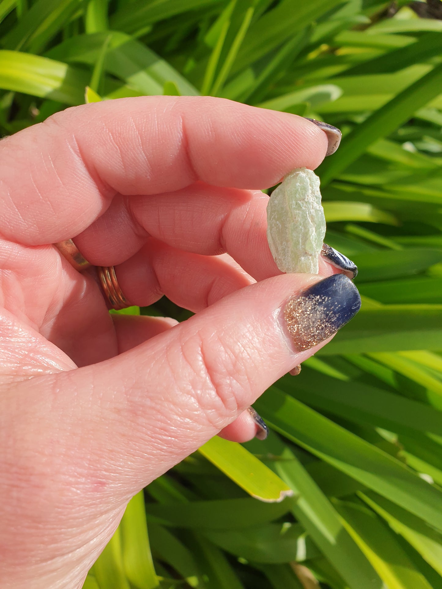 Green Kyanite Rough Piece Small