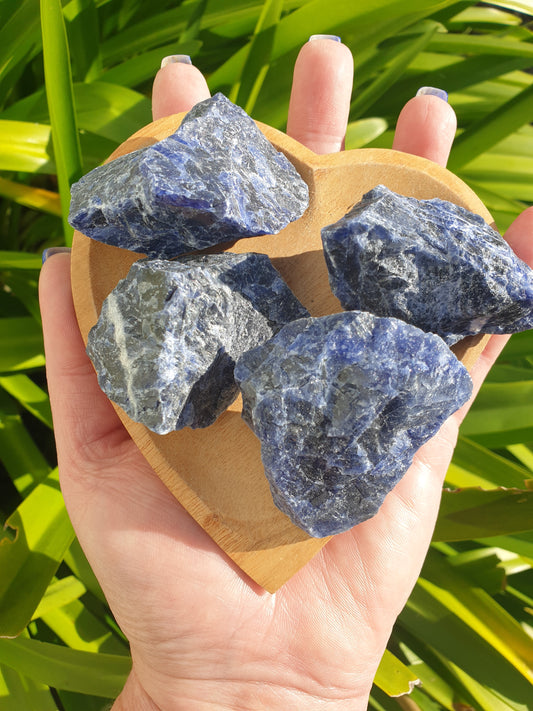 Sodalite Rough Piece Medium