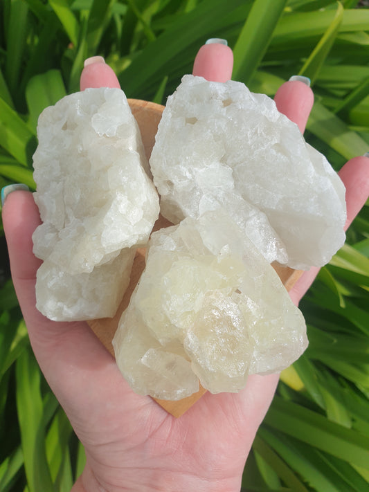 Sulphur Quartz Rough Large