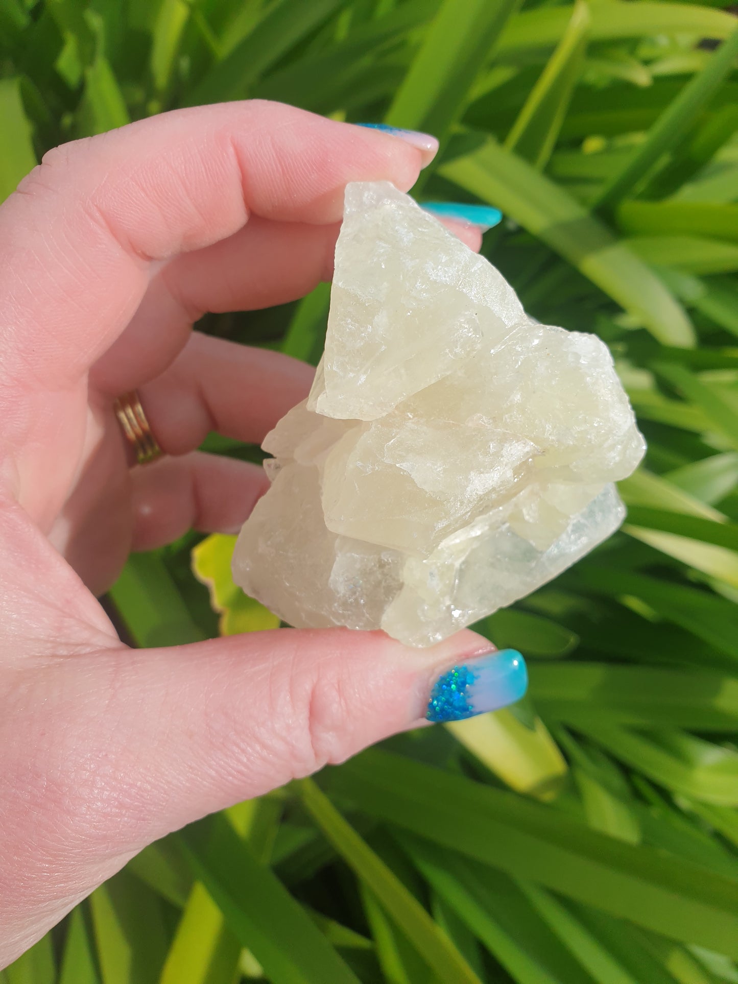 Sulphur Quartz Rough Large