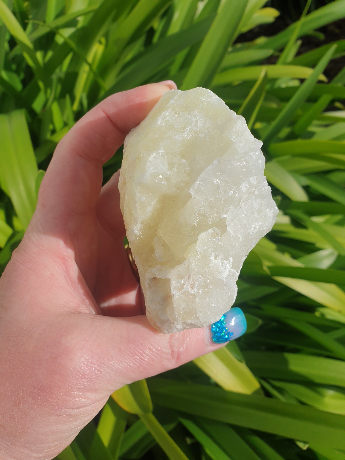 Sulphur Quartz Rough Piece C