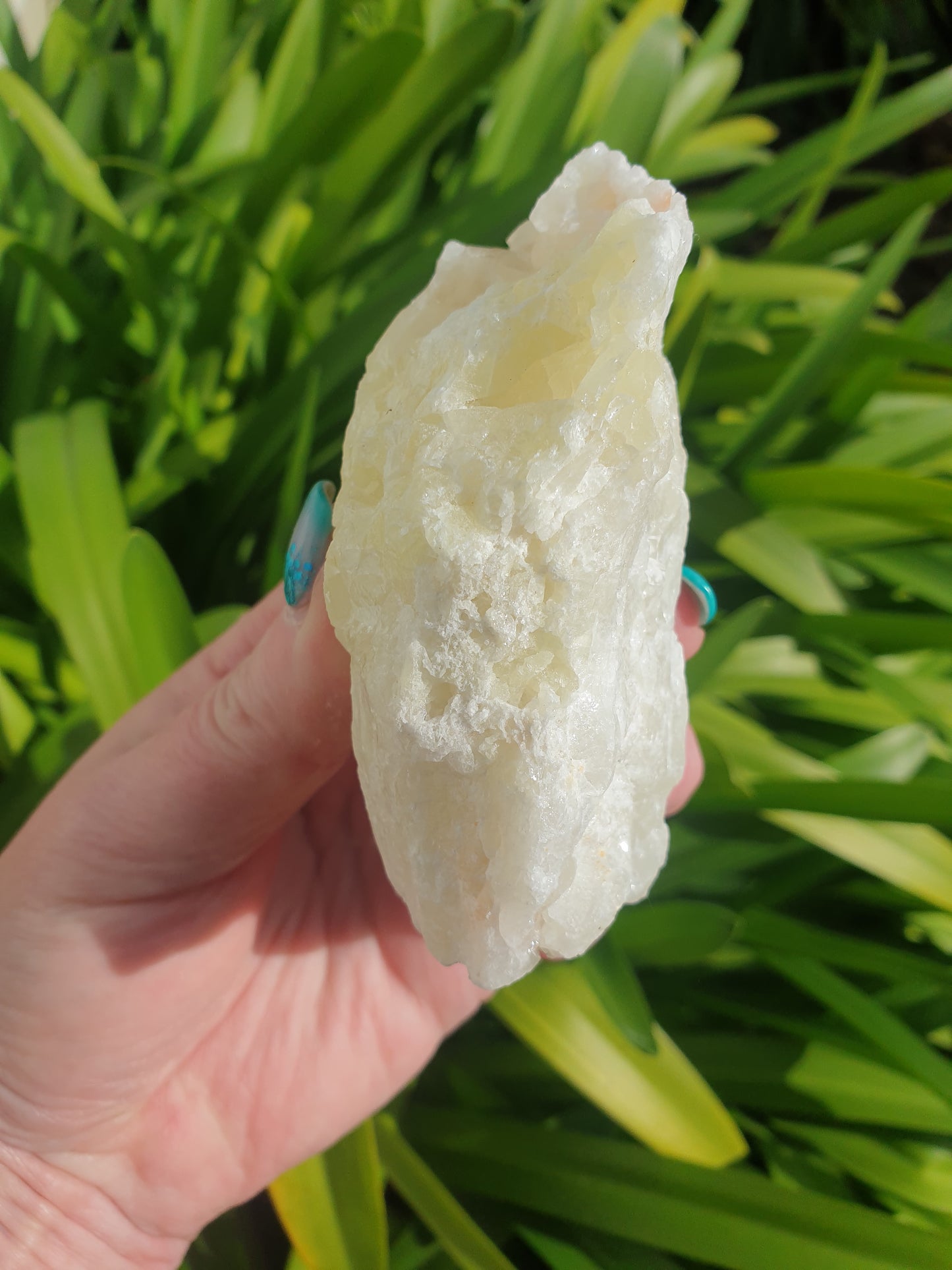 Sulphur Quartz Rough Piece D