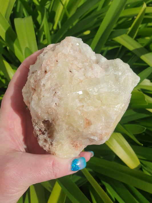 Sulphur Quartz Rough Piece E