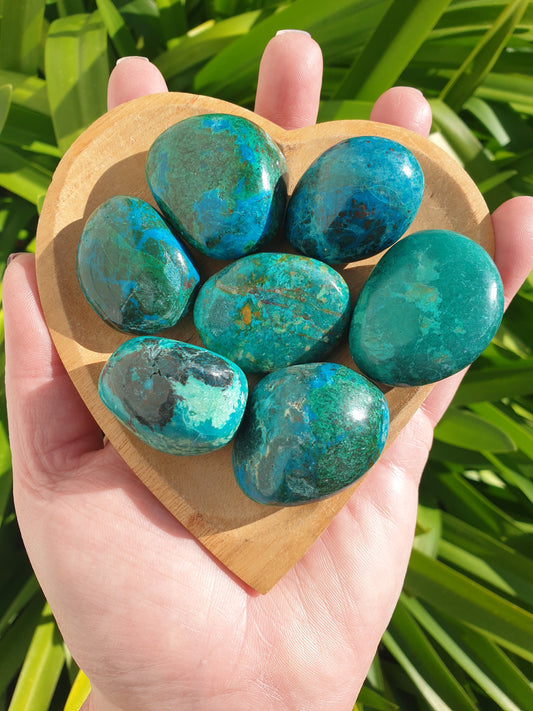 Chrysocolla Tumbled Stone