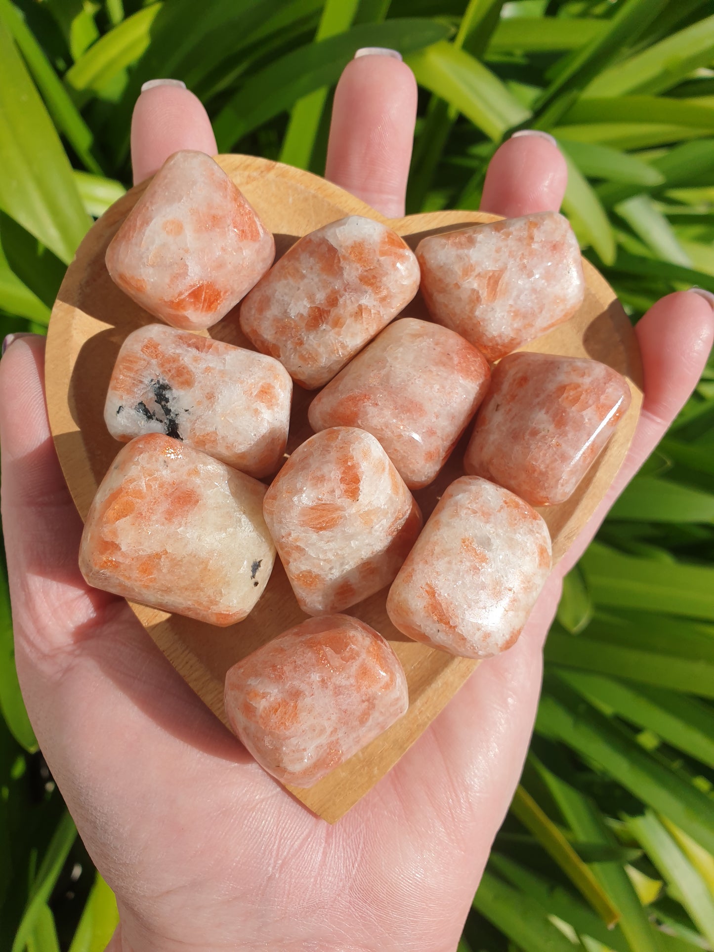 Sunstone Tumbled Stones Large 10 Pack Valued at $80