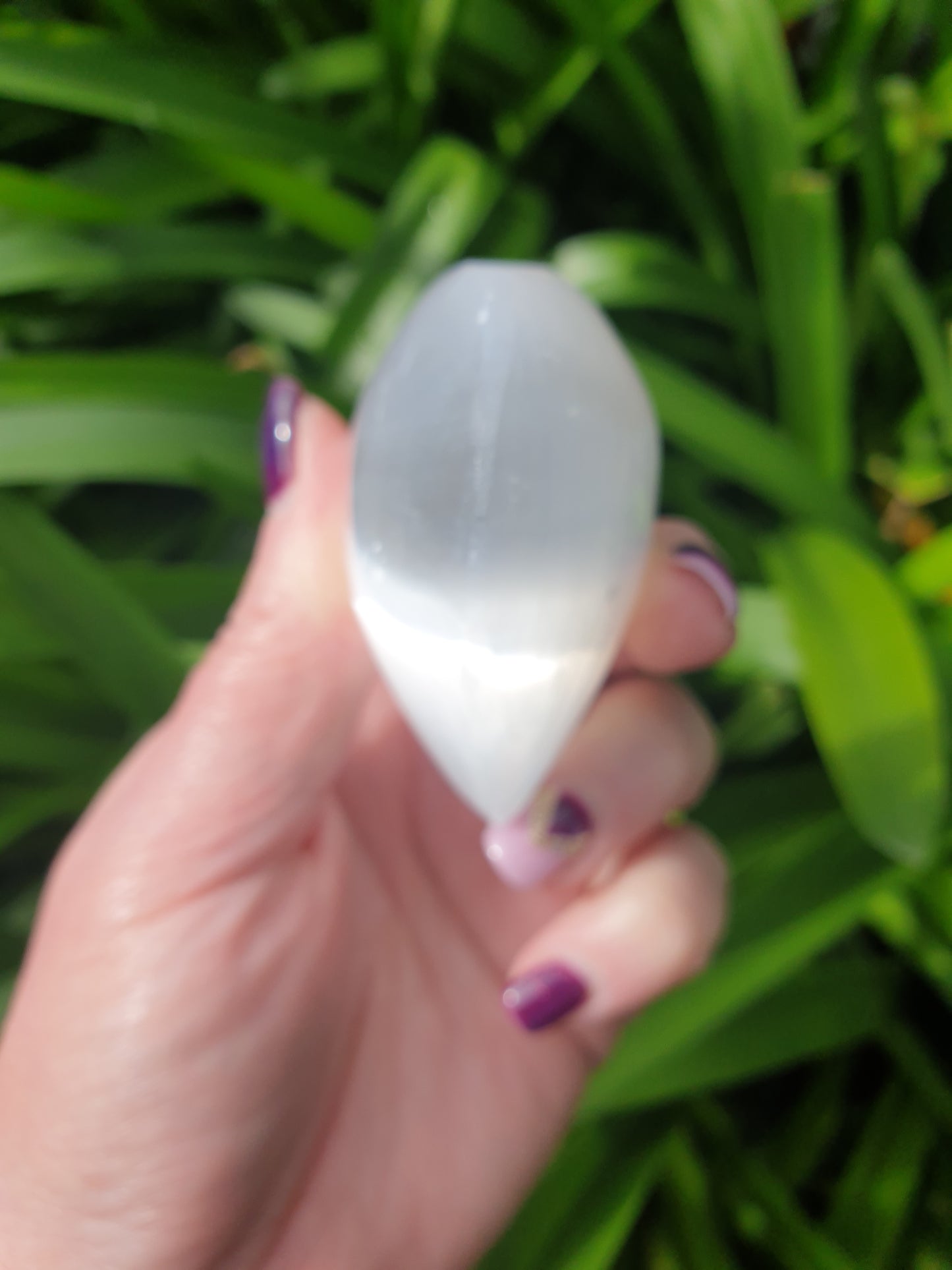 Selenite Heart Small