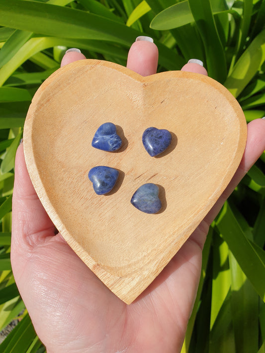 Sodalite Mini Heart