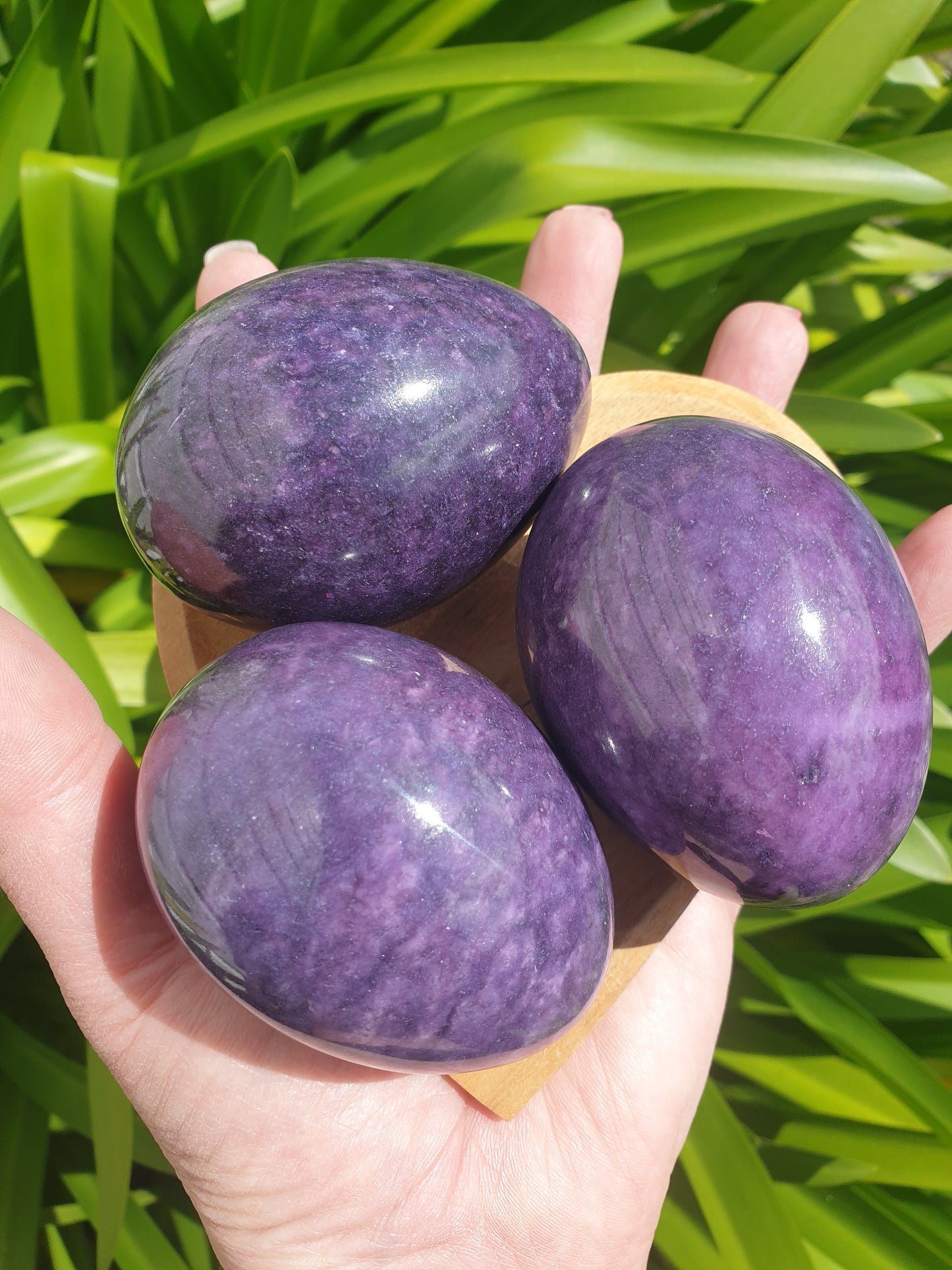 Dark Purple Onyx Egg