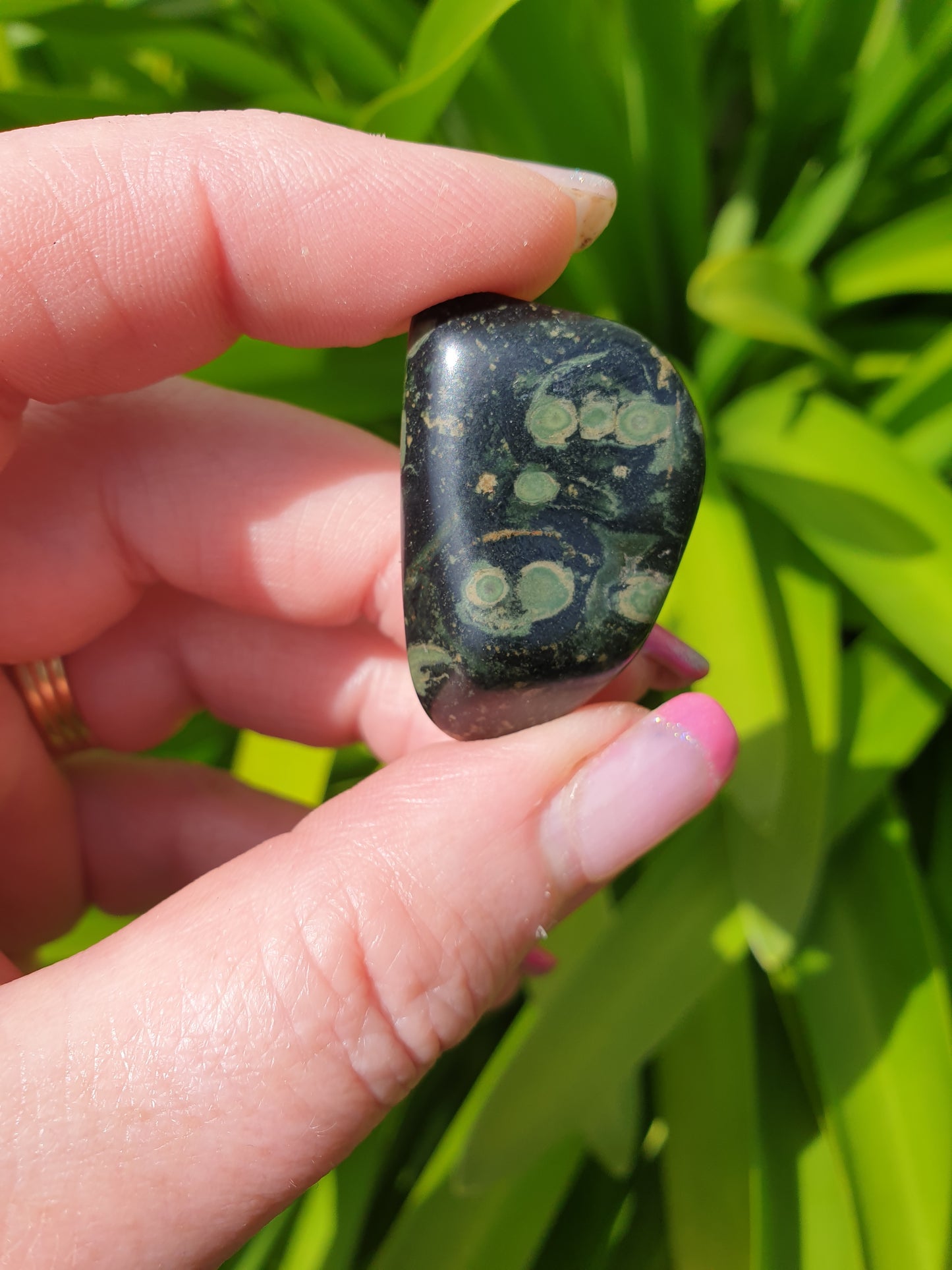 Kambaba Jasper Tumbled Stone