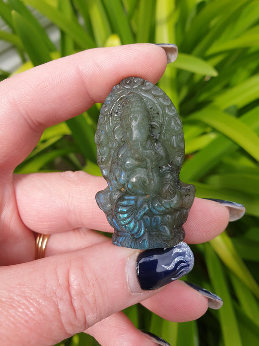 Labradorite Ganesh Piece B