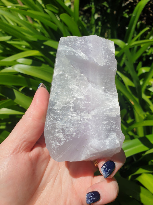 Lavender Fluorite Large Rough Piece