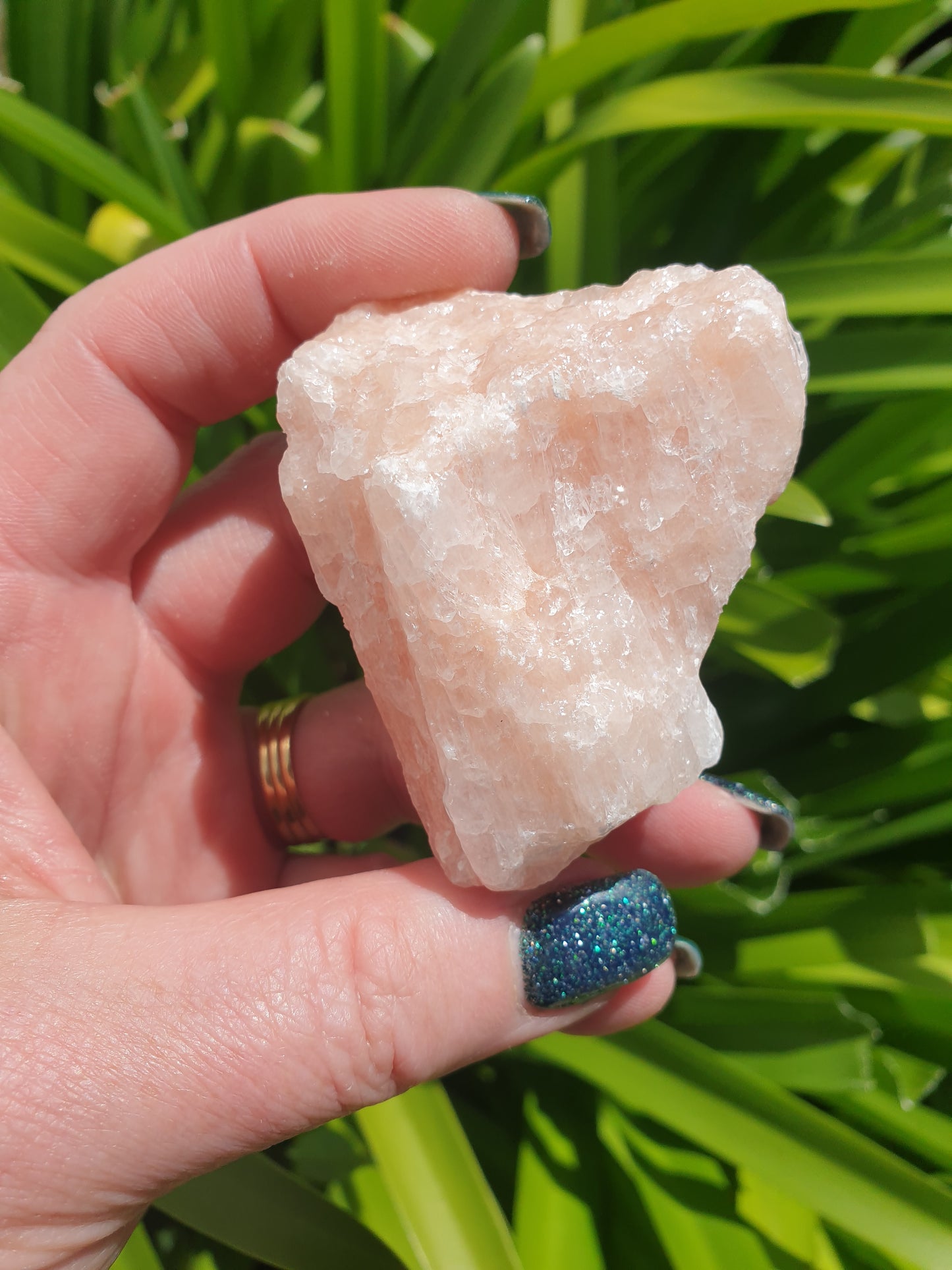 Pink Calcite Rough Large Piece