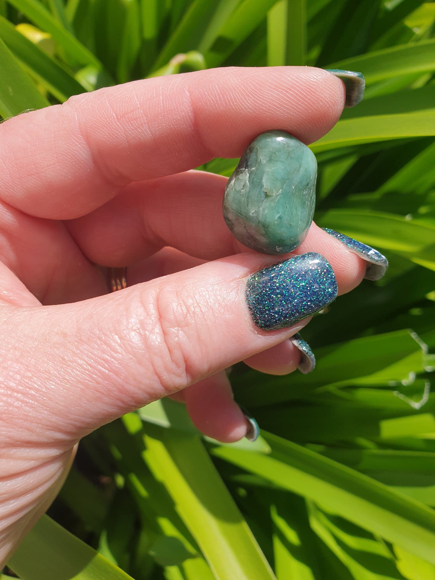 Emerald Tumbled Stone Small