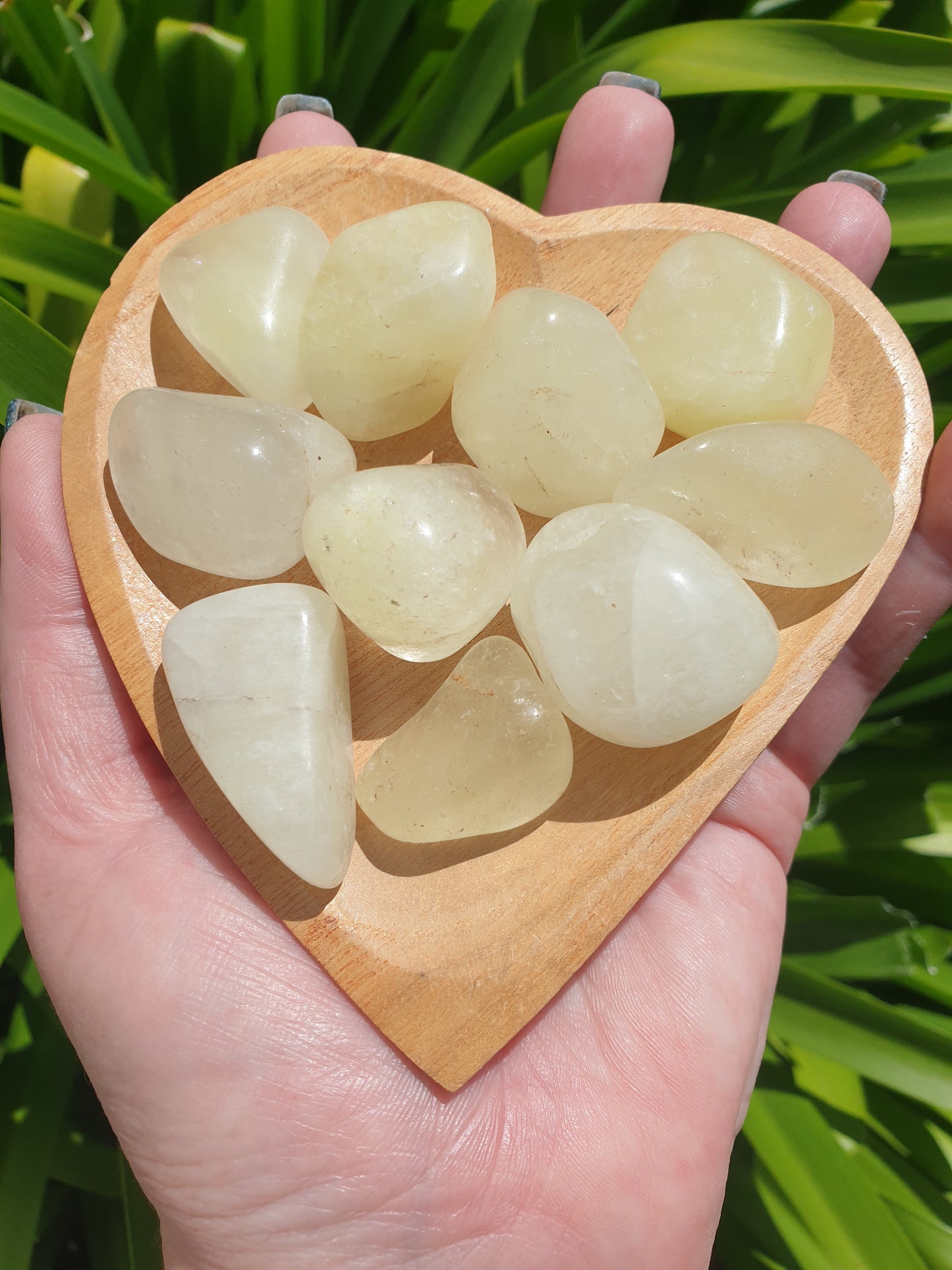 Sulphur Quartz Tumbled Stones 10 Pack Valued at $30