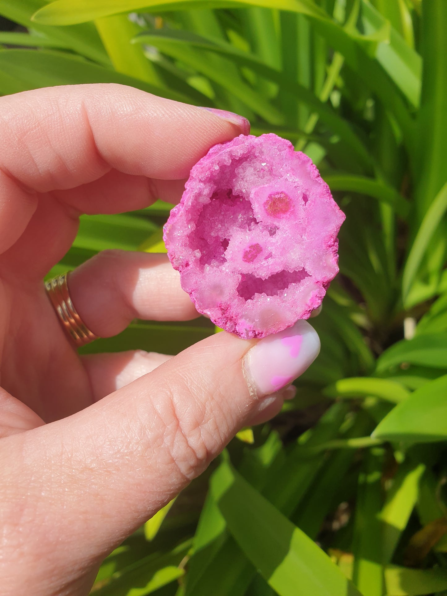 Agate Geode | Cave Pink Medium