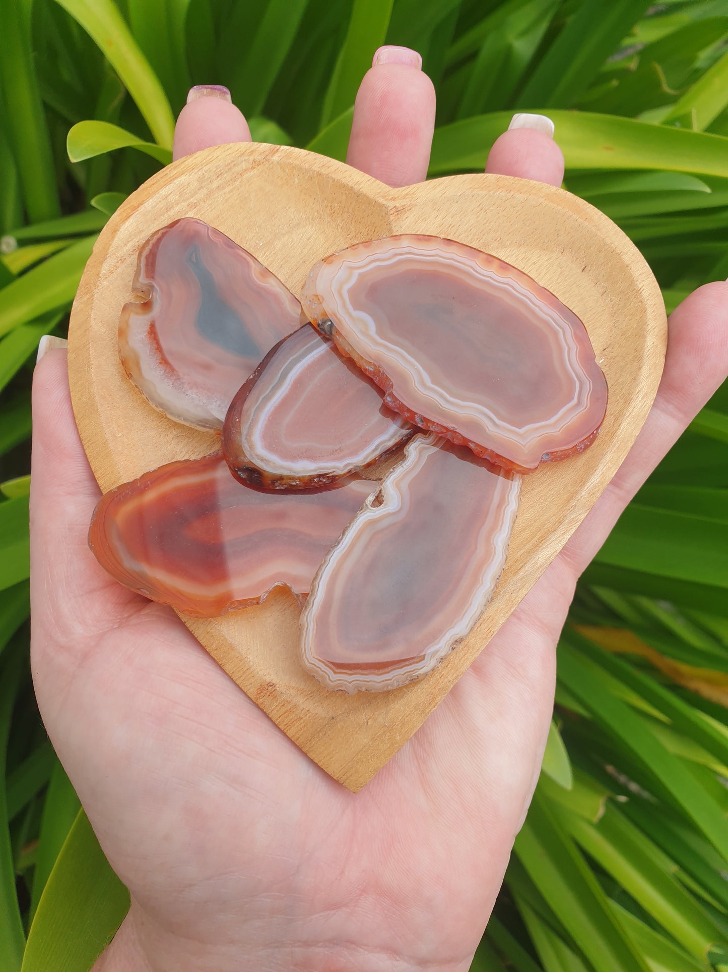 Agate Slice Orange | Small