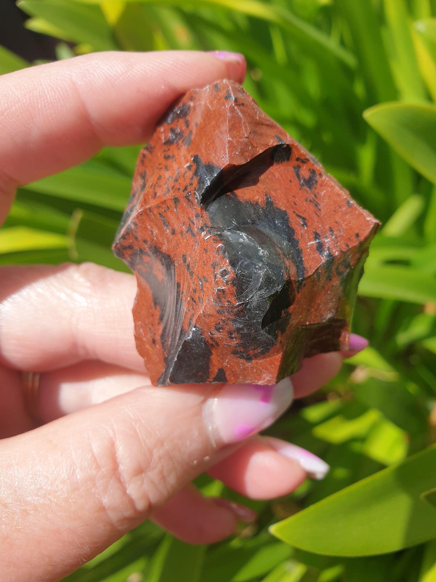 Mahogany Obsidian Rough Piece Medium