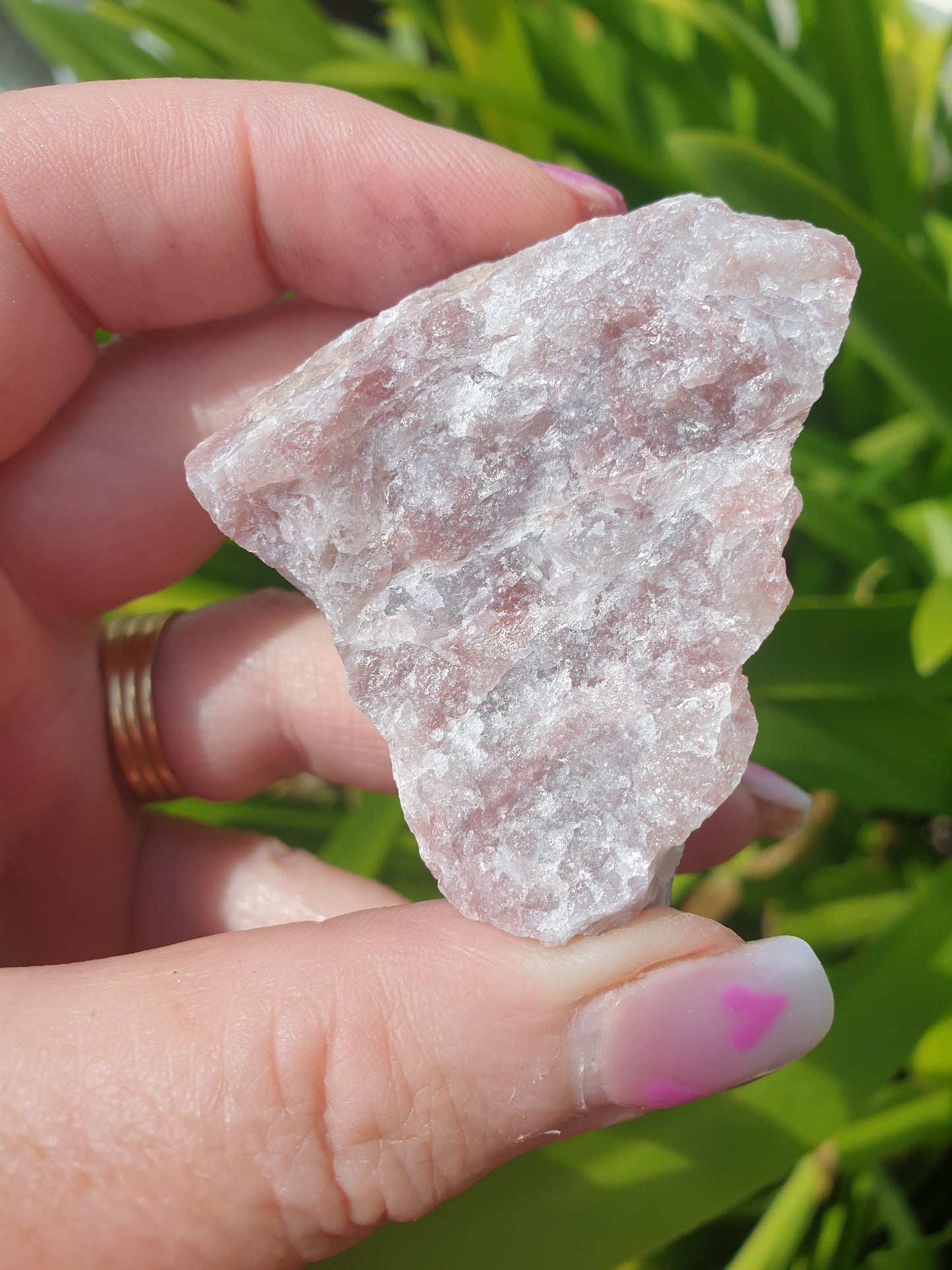 Strawberry Quartz Rough Piece Small