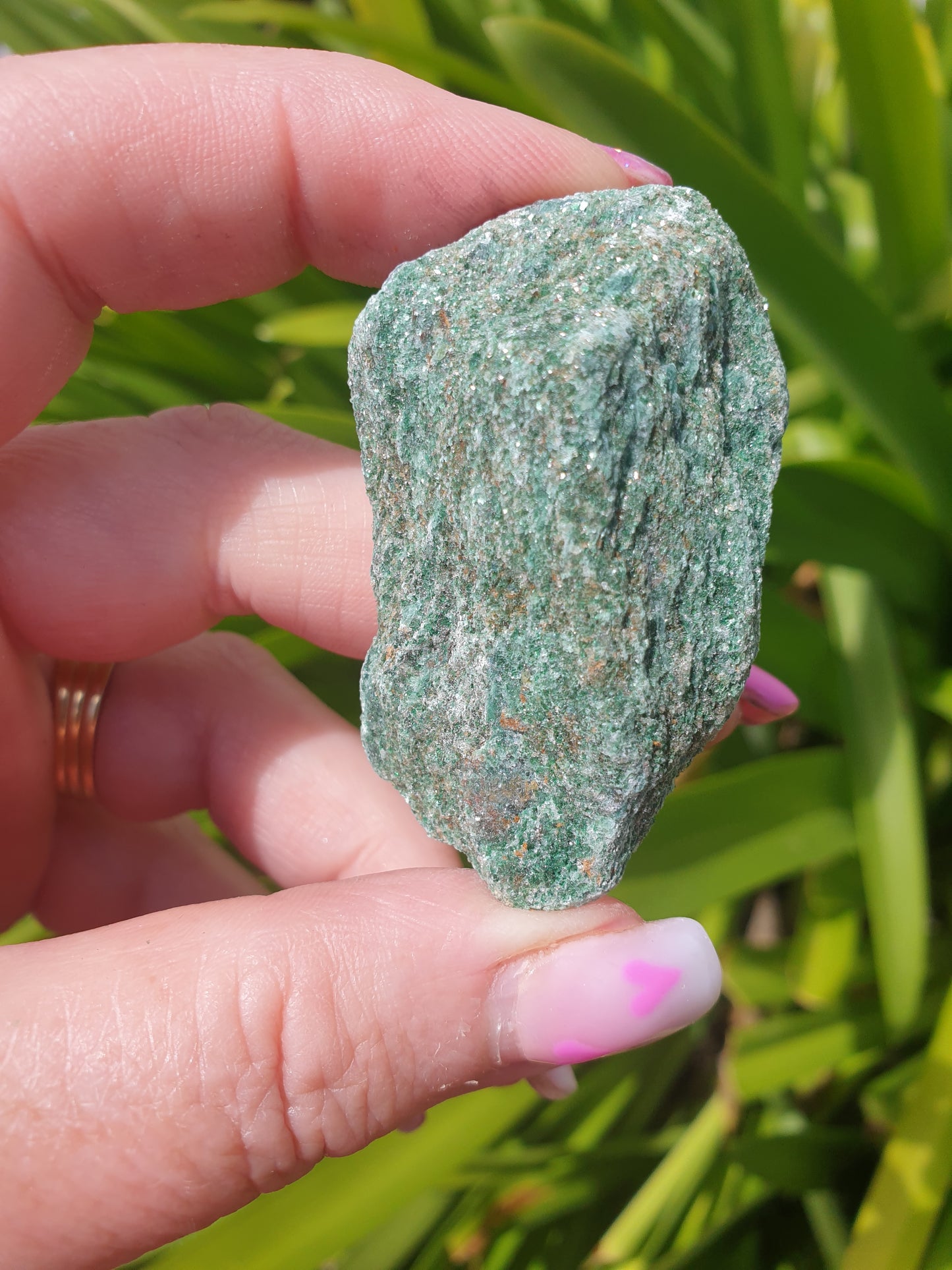 Fuchsite Rough Piece Small