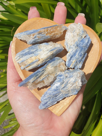 Blue Kyanite & Quartz Piece Small