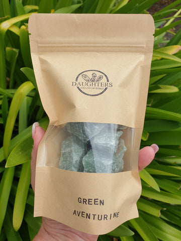 Green Aventurine Bulk Pack of 10 Rough Crystals $25 Valued at $30