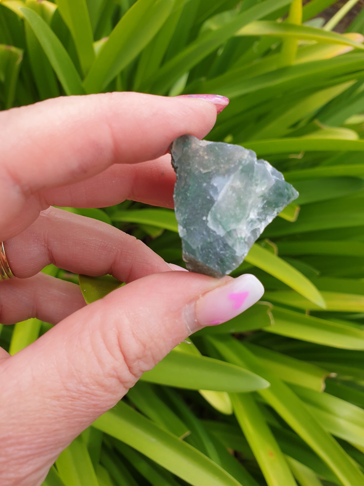 Moss Agate Bulk Pack of 10 Rough Crystals Valued at $30