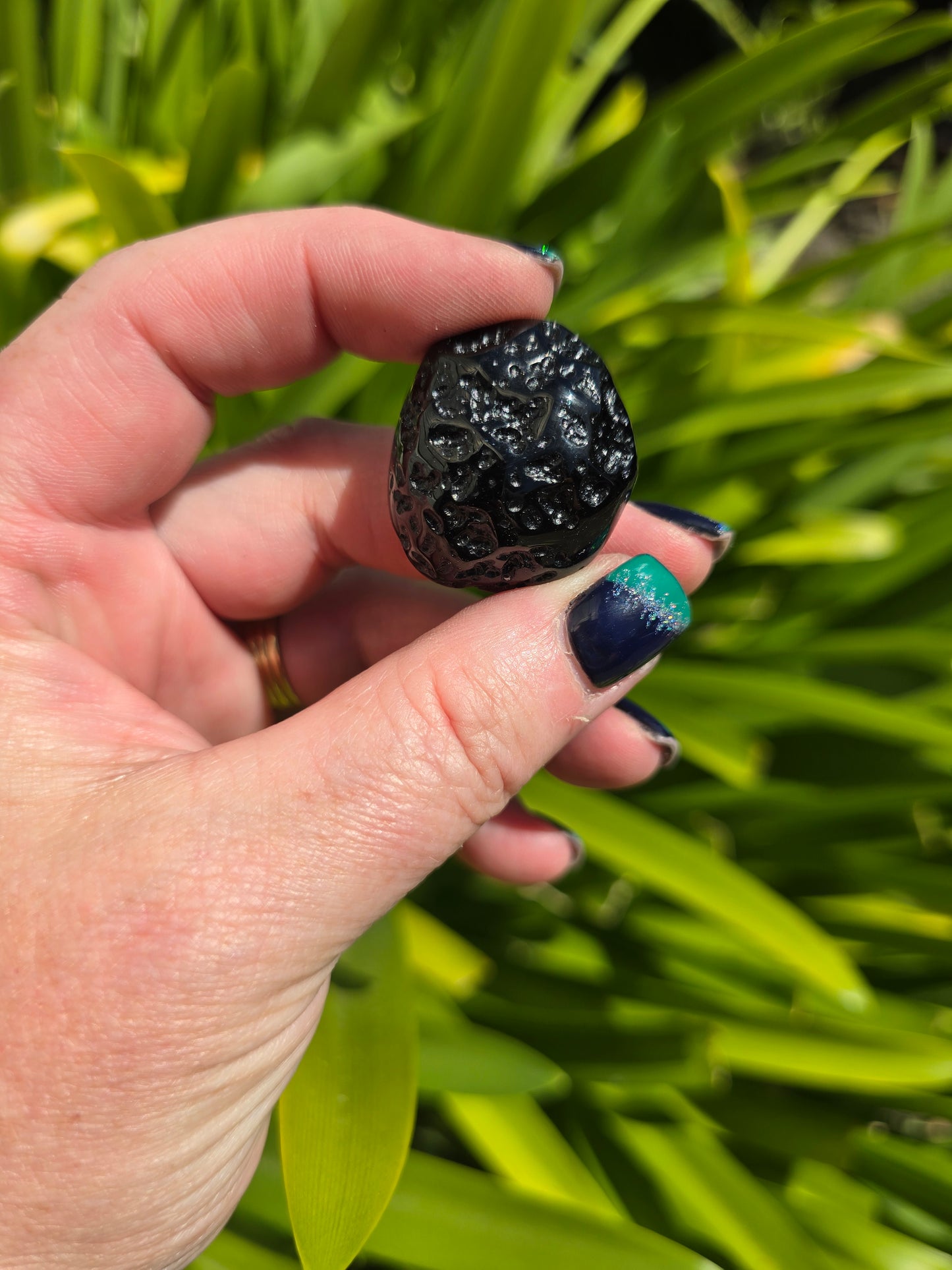 Tektite Polished Tumbled Stone