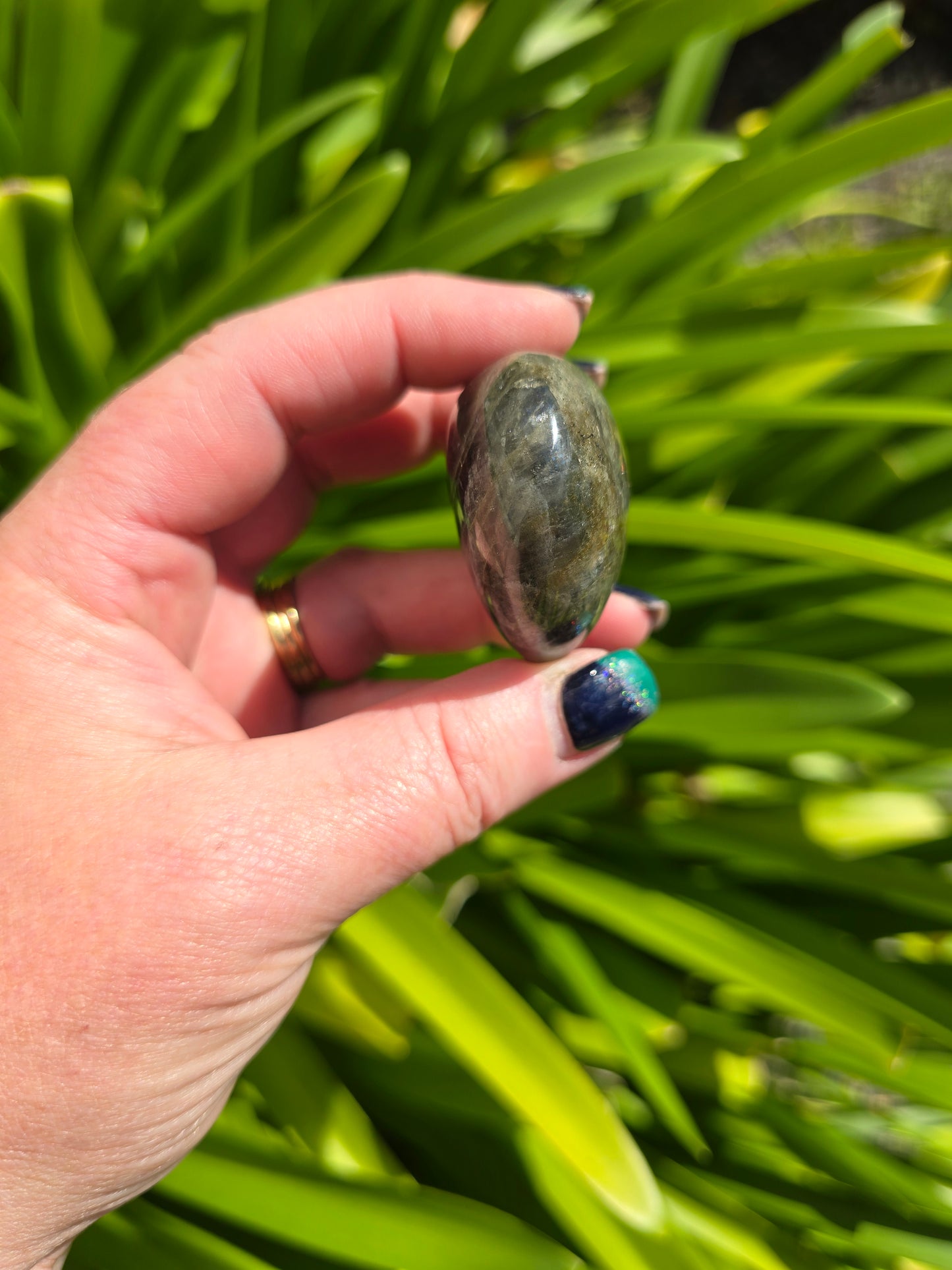 Labradorite Heart B