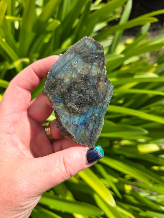 Labradorite Semi Polished Piece B