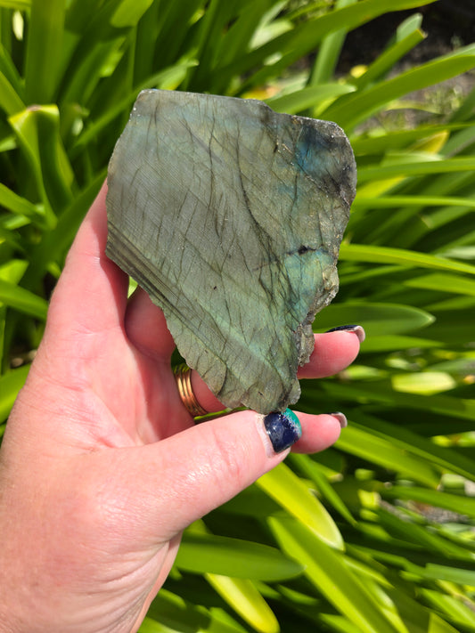 Labradorite Semi Polished Piece C