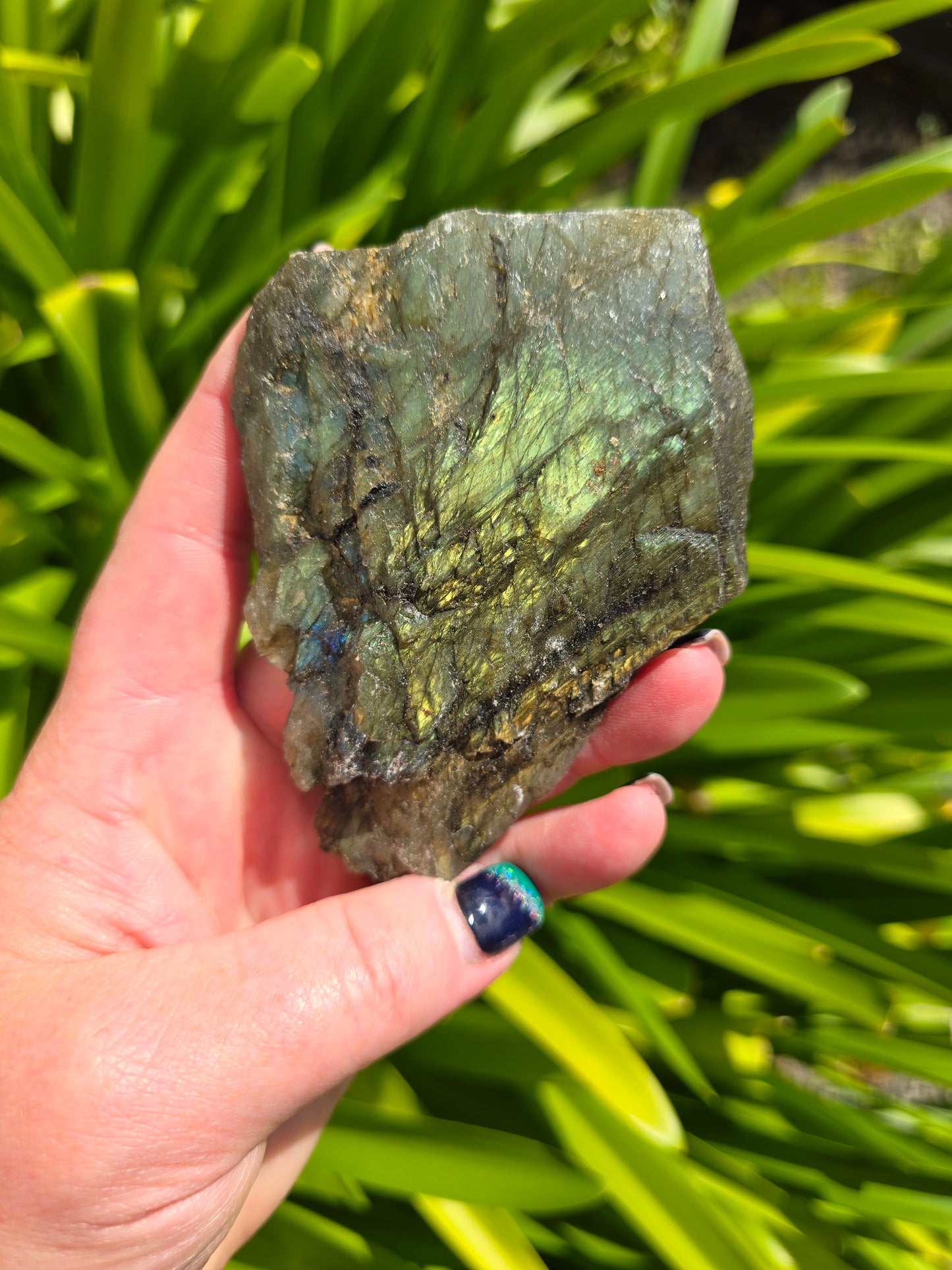 Labradorite Semi Polished Piece C