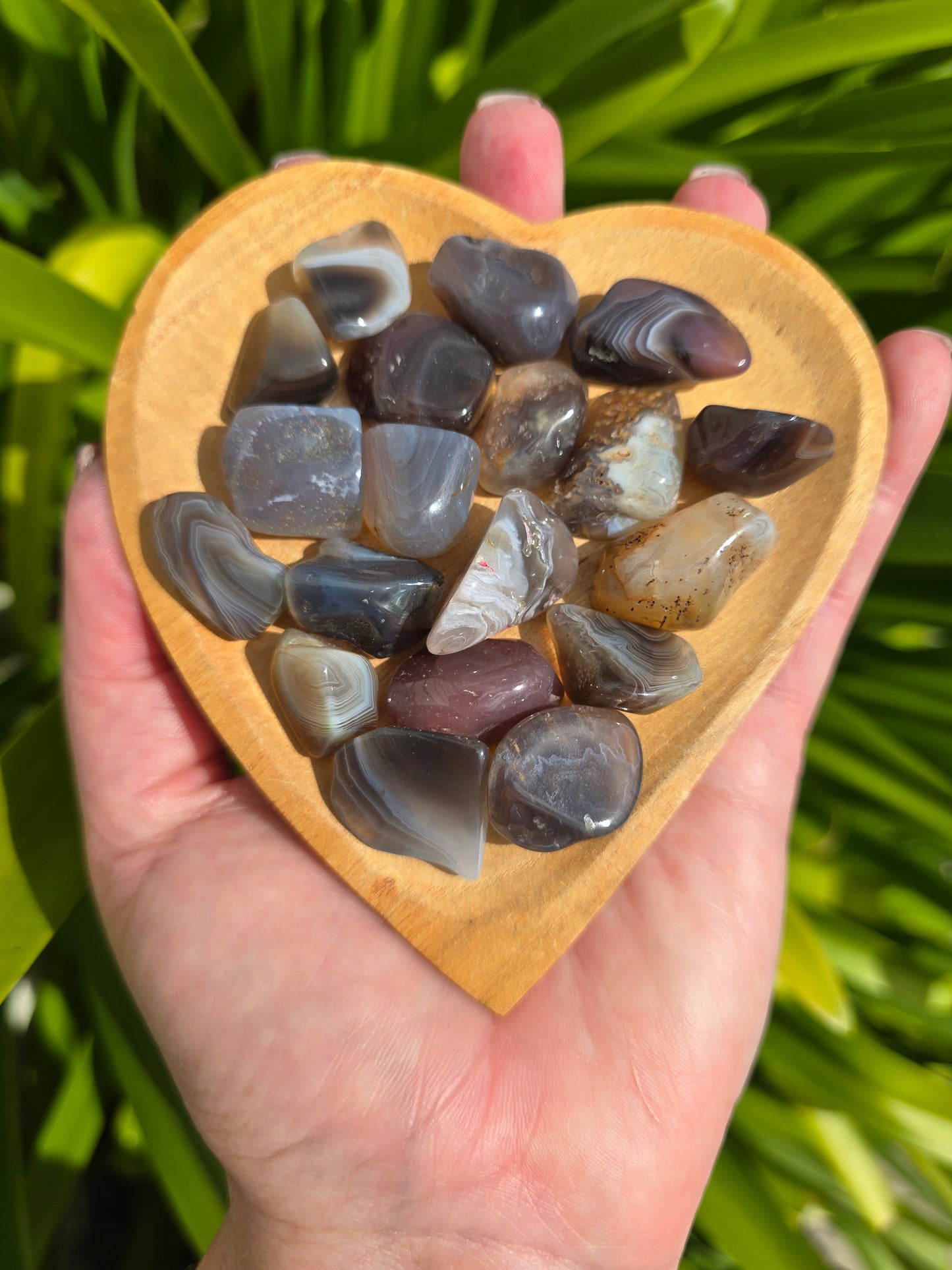 Botswana Agate Tumbled Stone