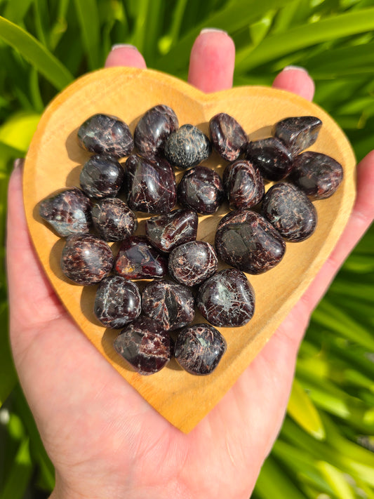 Garnet Tumbled Stone Small