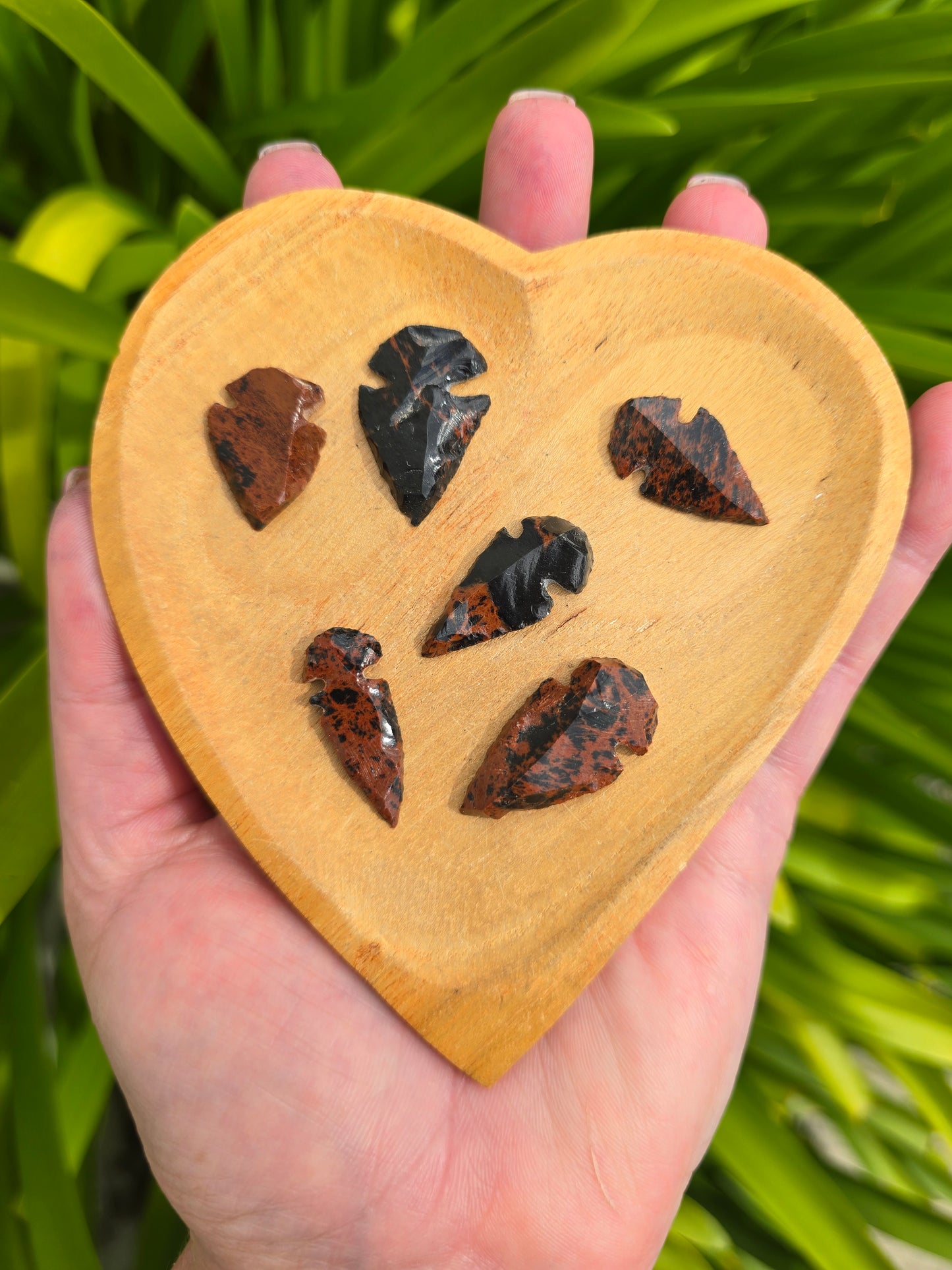 Mahogany Obsidian Arrow Small