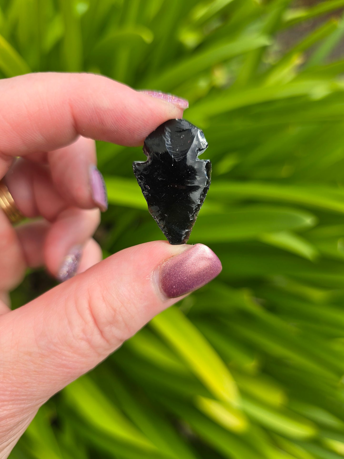 Black Obsidian Arrow Small