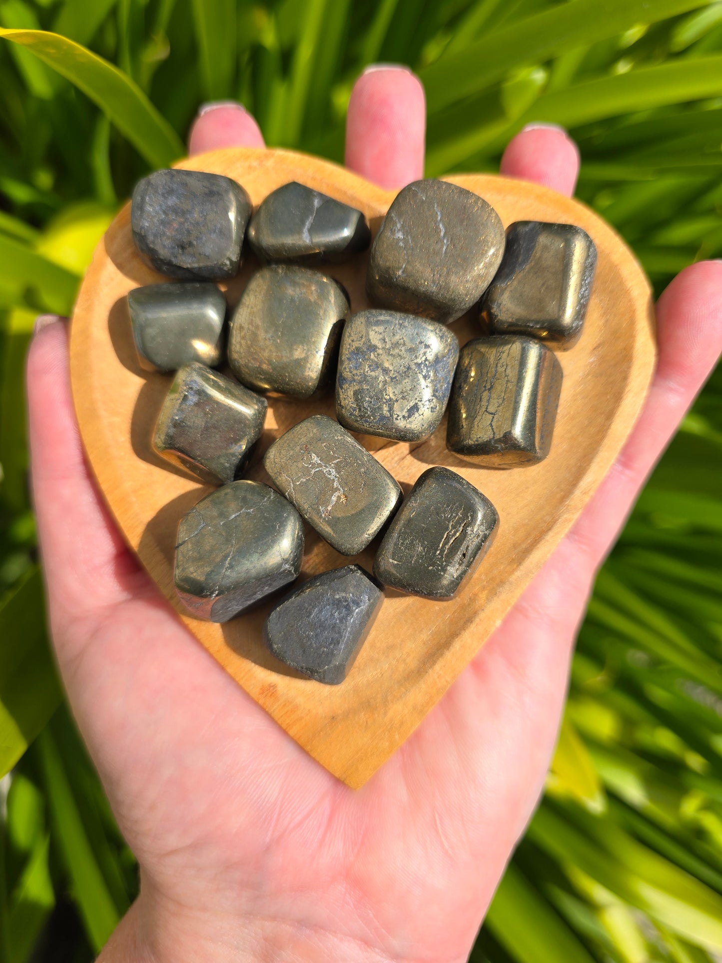 Pyrite Polished Tumbled Stone