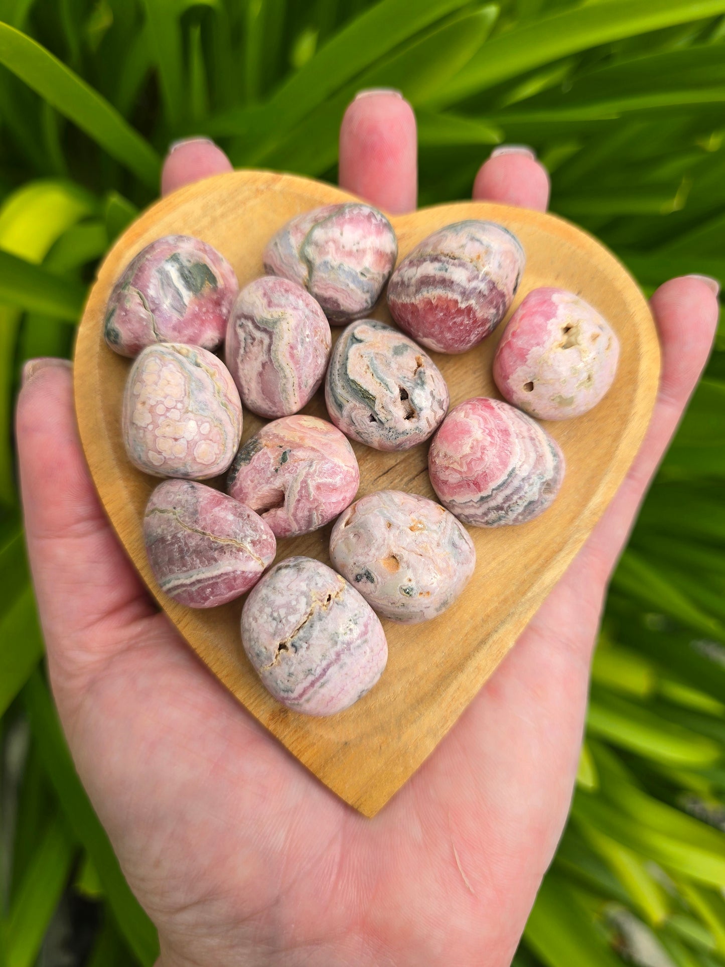 Rhodochrosite Tumbled Stone Large