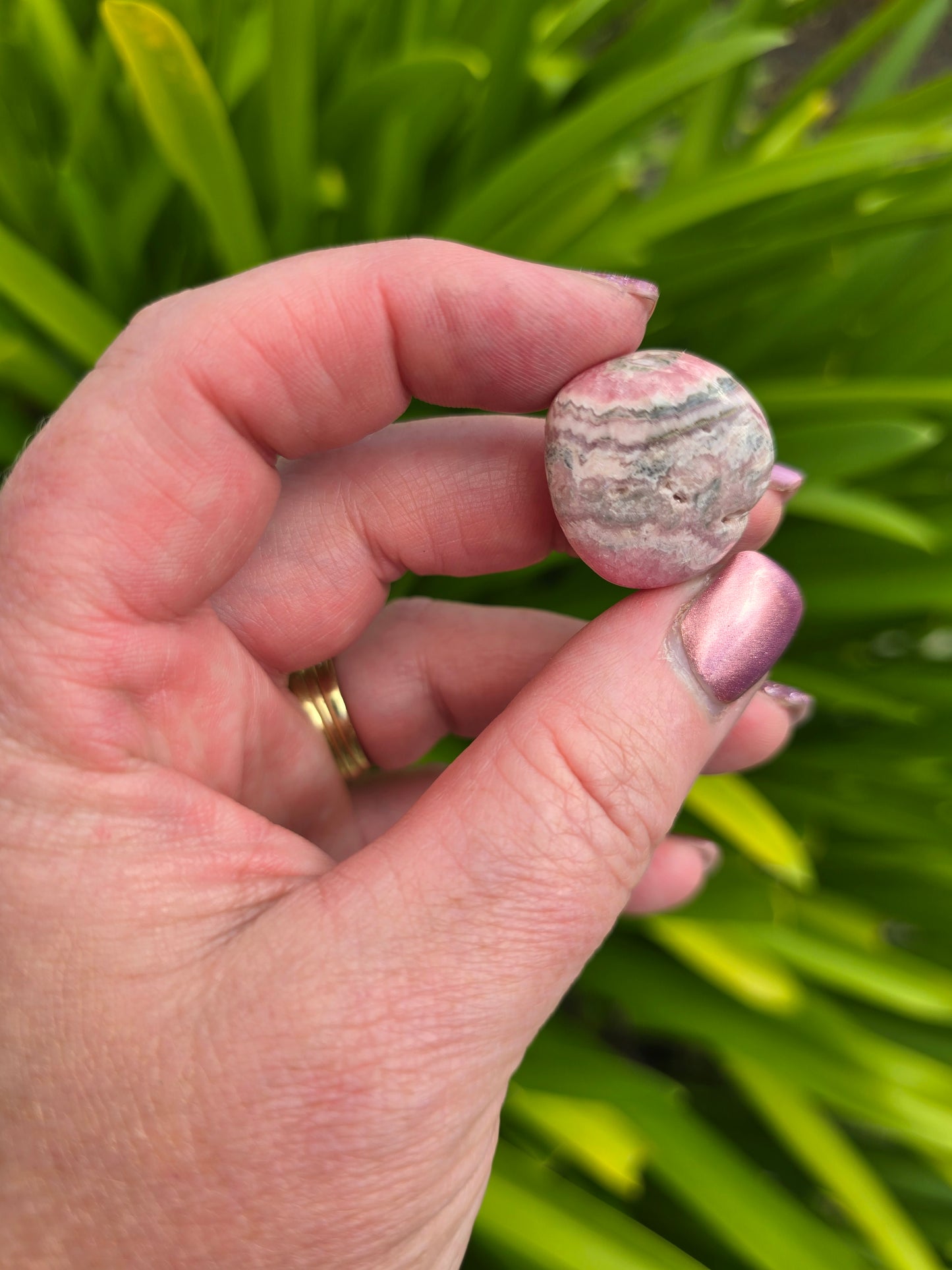 Rhodochrosite Tumbled Stone Large