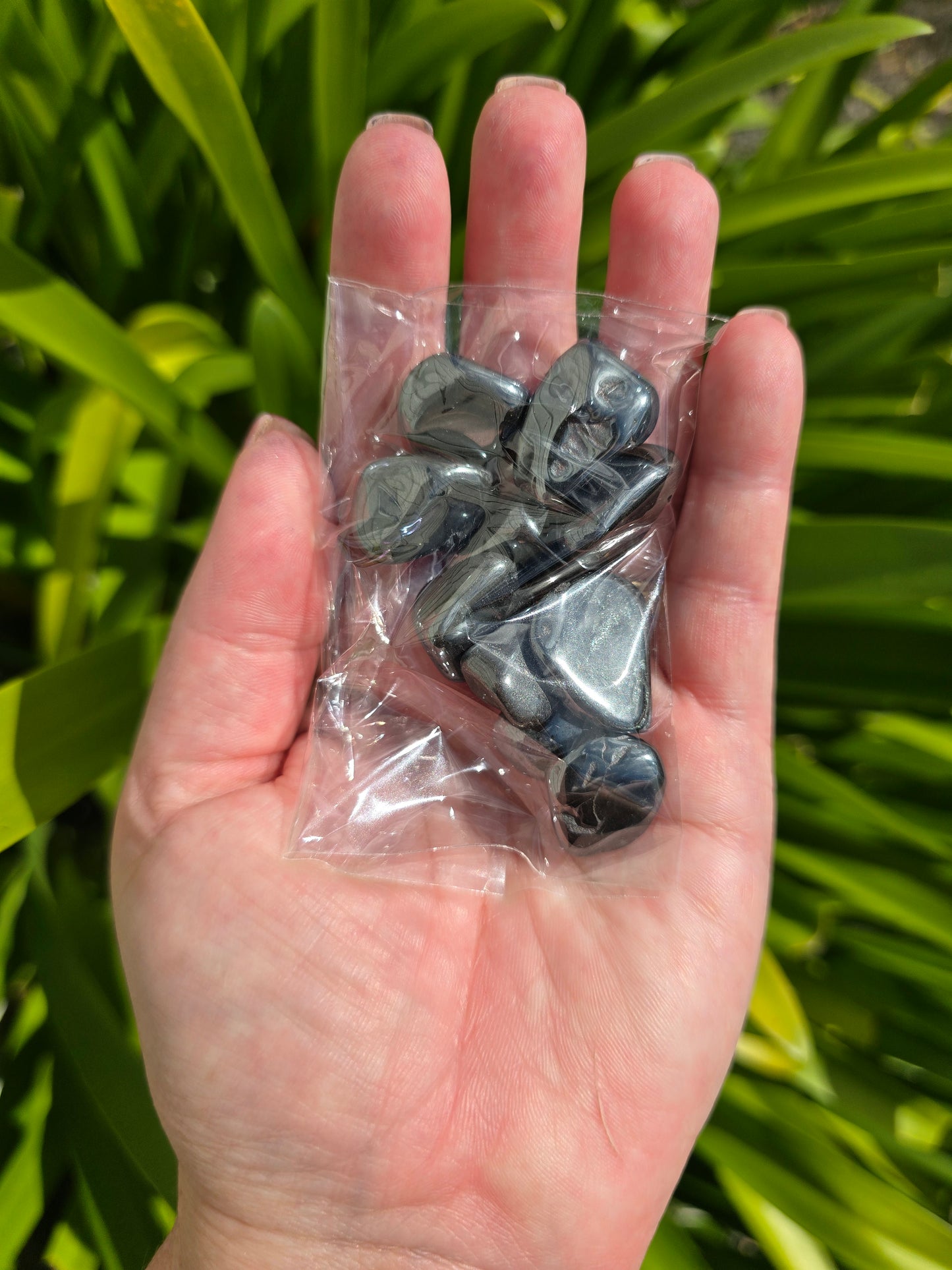 Hematite Tumbled Stones 10 Pack Valued at $30