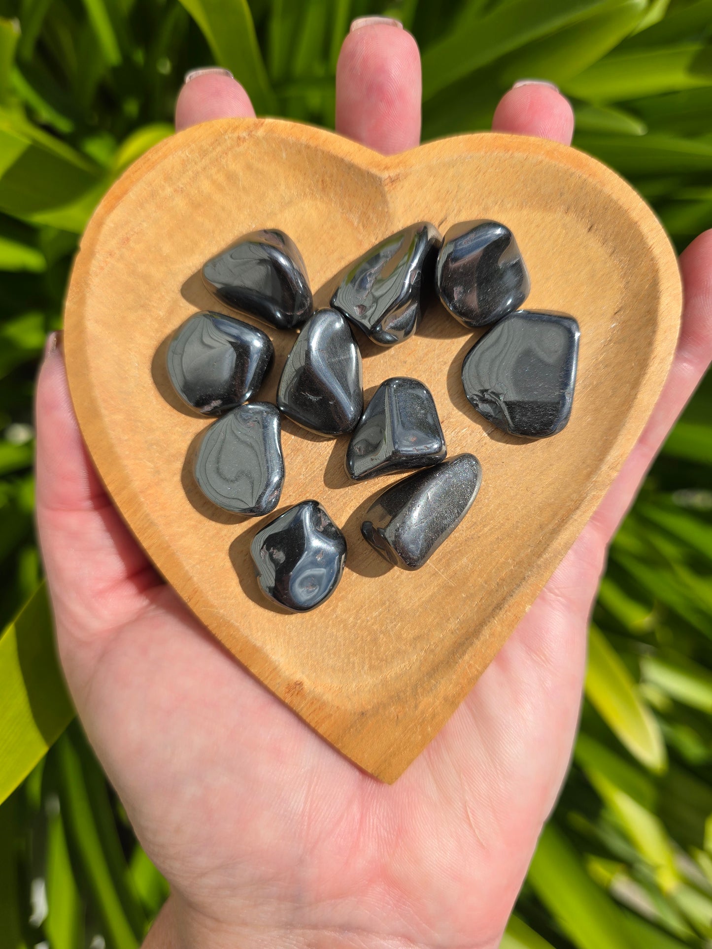 Hematite Tumbled Stones 10 Pack Valued at $30