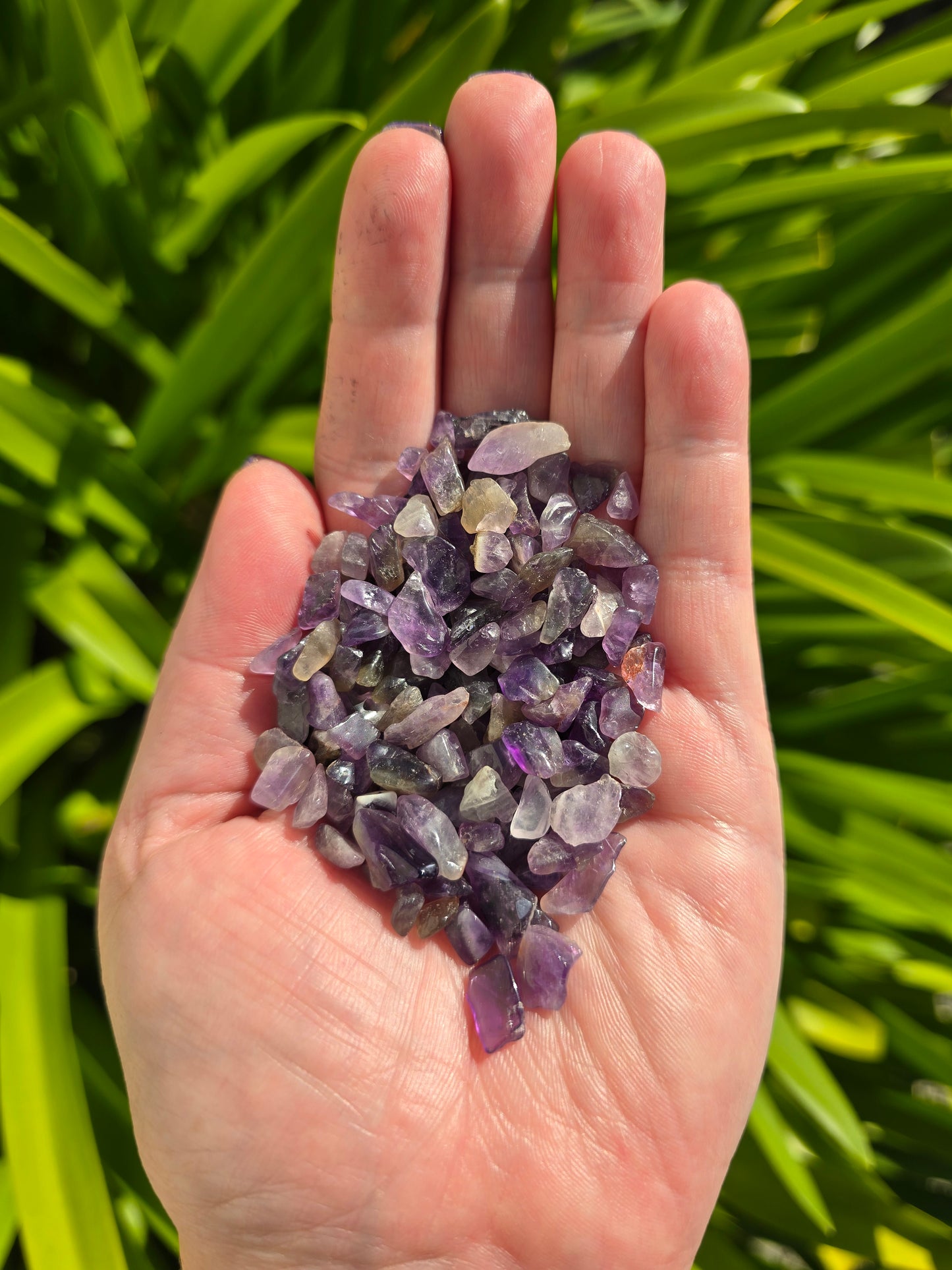 Amethyst Crystal Chip 100g Bag