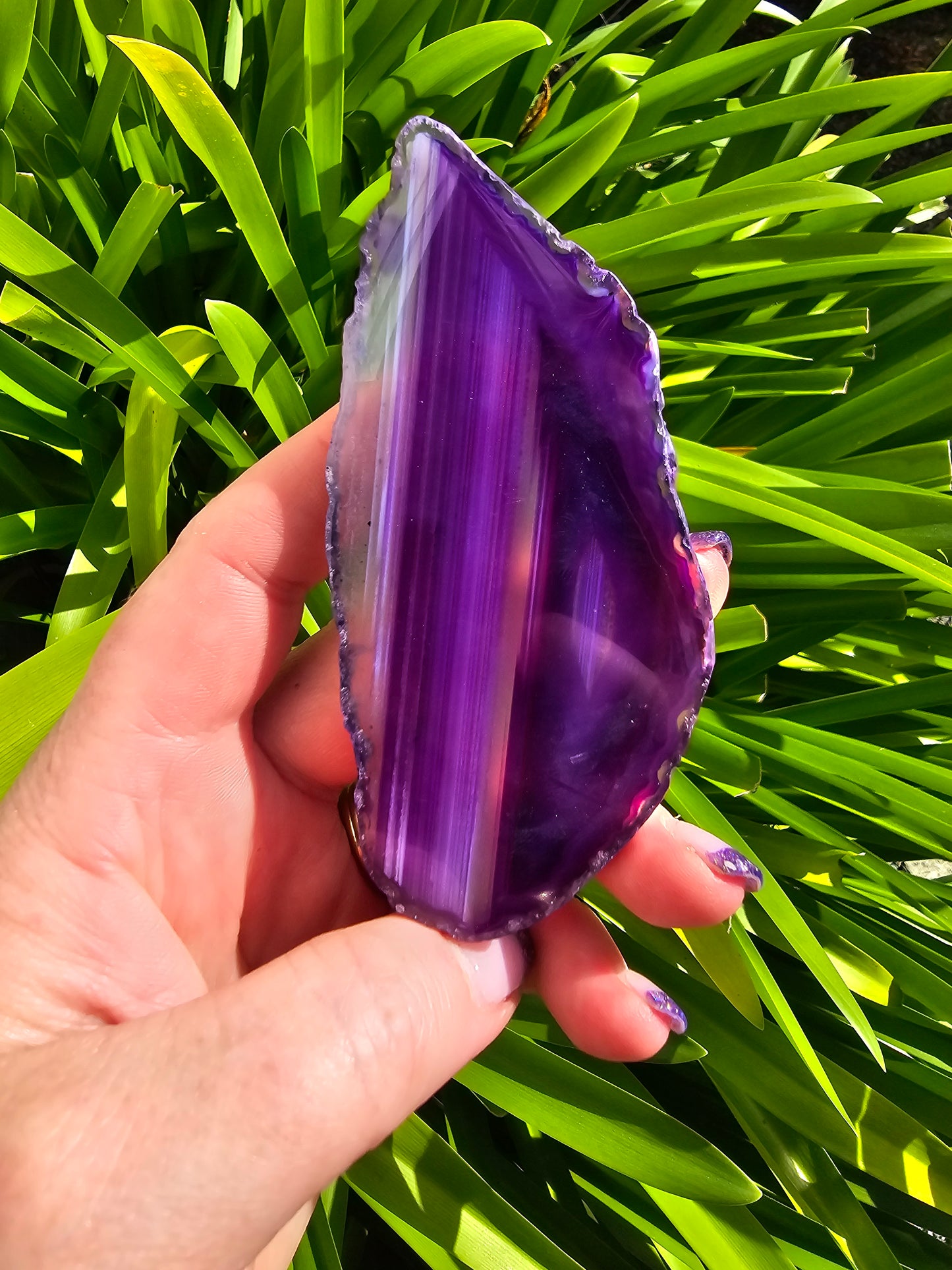 Agate Slice | Purple D