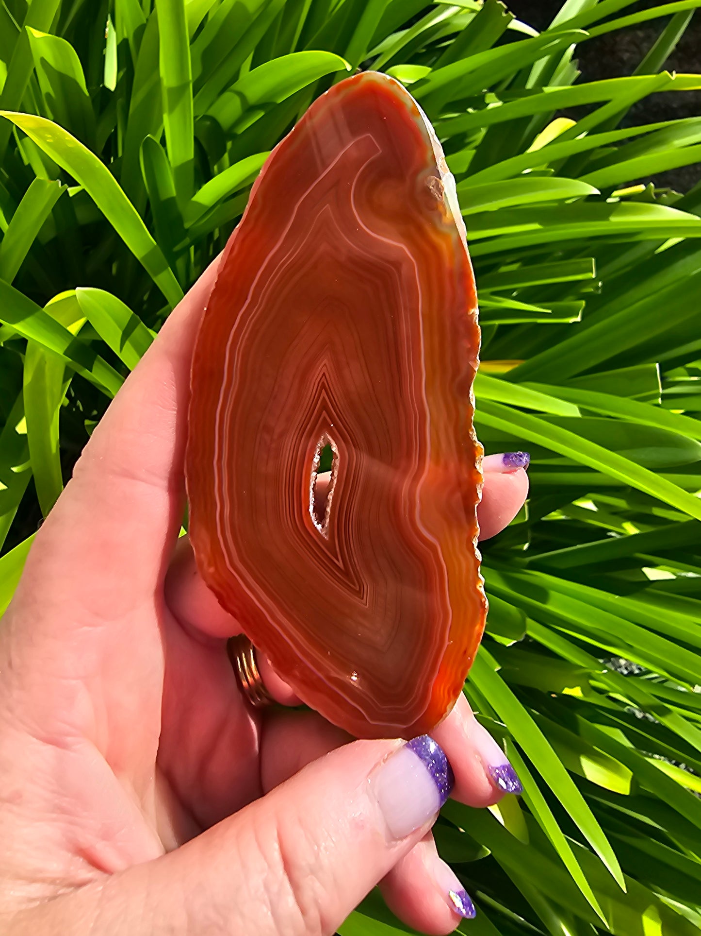 Agate Slice | Orange G