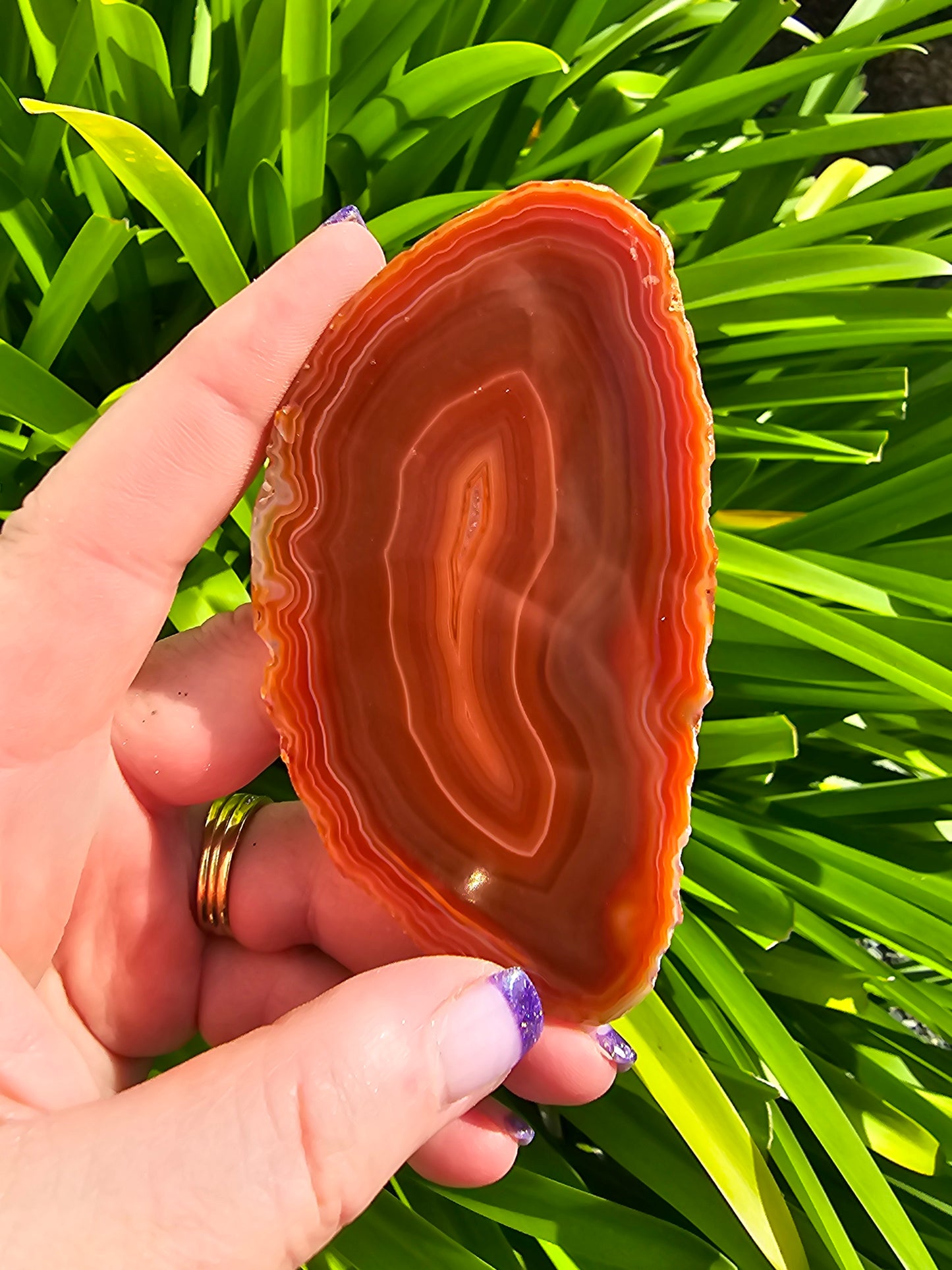 Agate Slice | Orange C