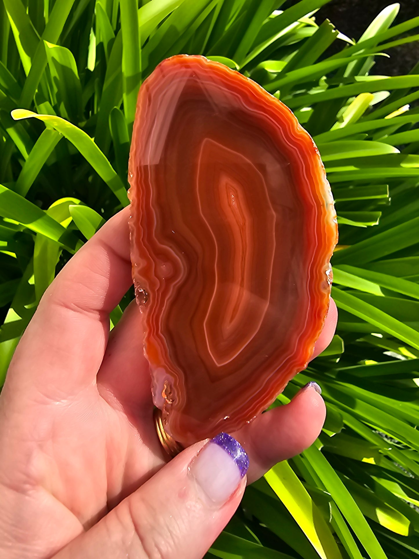 Agate Slice | Orange C