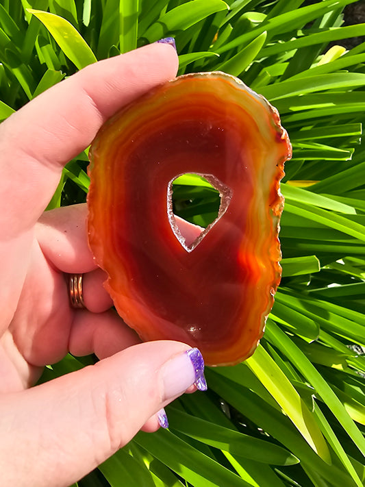 Agate Slice | Orange B