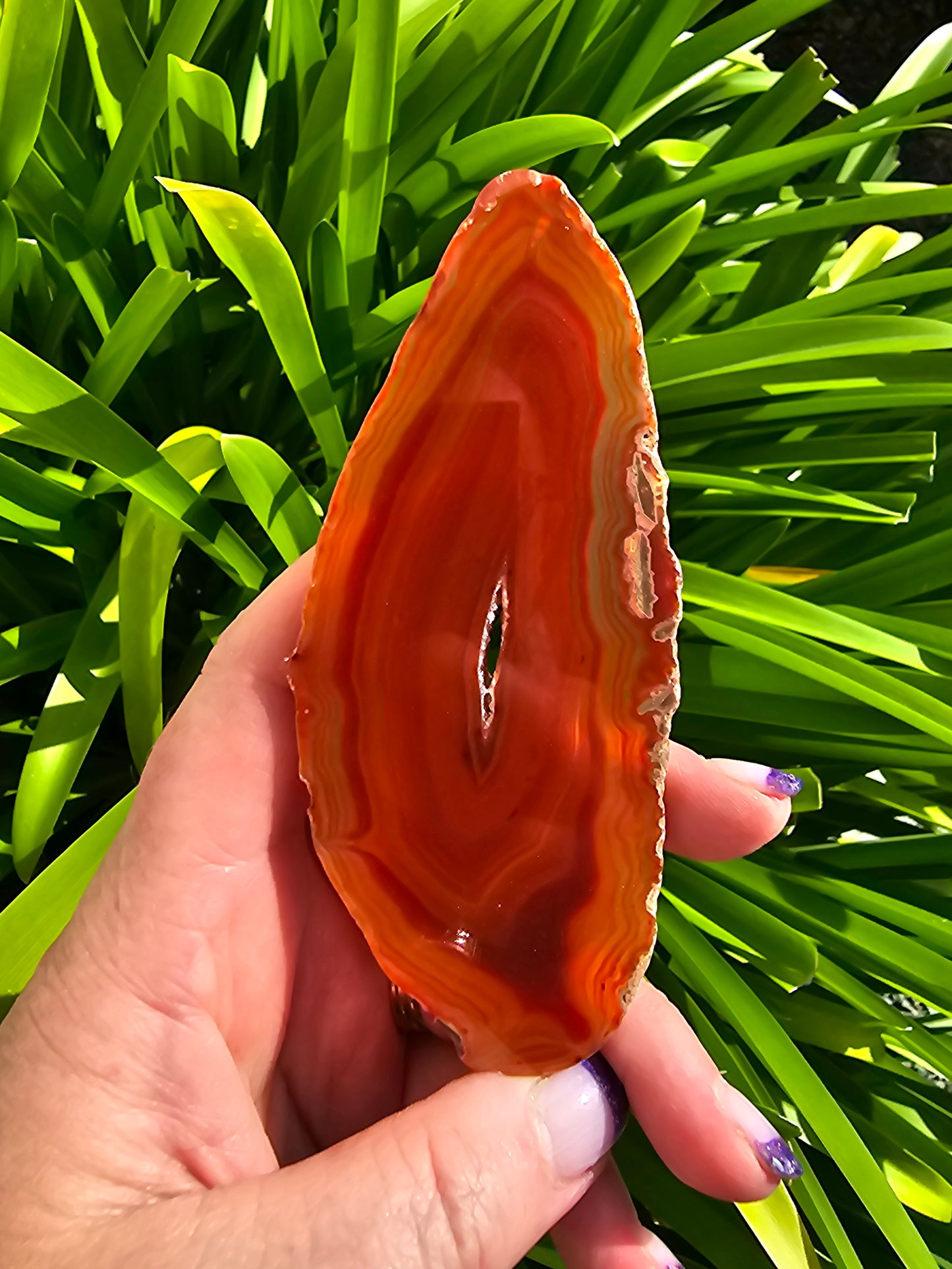 Agate Slice | Orange A